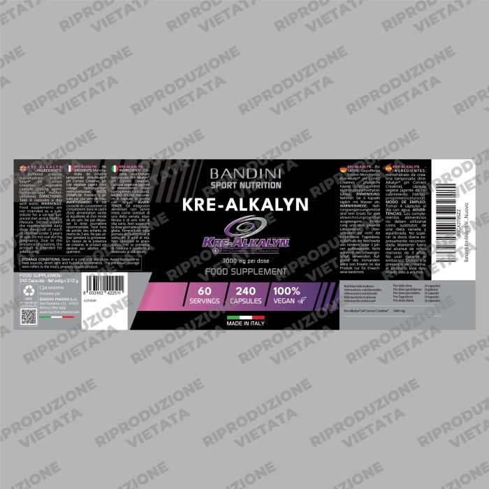Kre-Alkalyn® – 240 Capsules