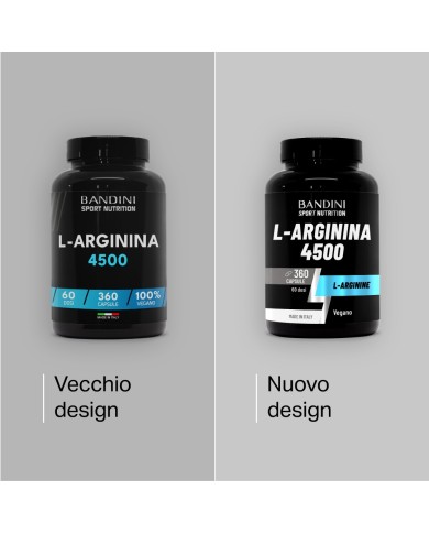 L-Arginin 4500 mg – 360 Kapseln