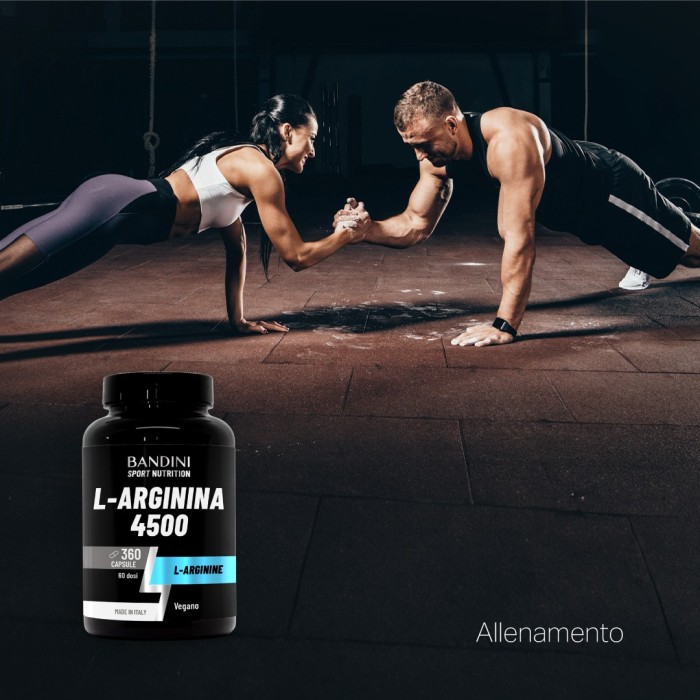 L-Arginine 4500 mg – 360 Capsules