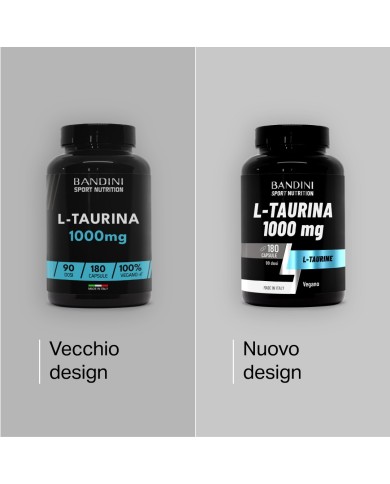 Taurina 1000 mg – 180 Cápsulas