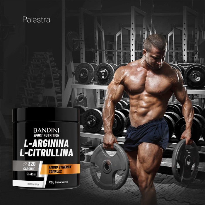 Bandini® L-Arginin + L-Citrullin Malat - 320 Kapseln