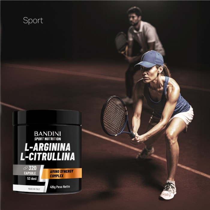 Bandini® - L-Arginine + Malate de L-Citrulline – 320 Gélules