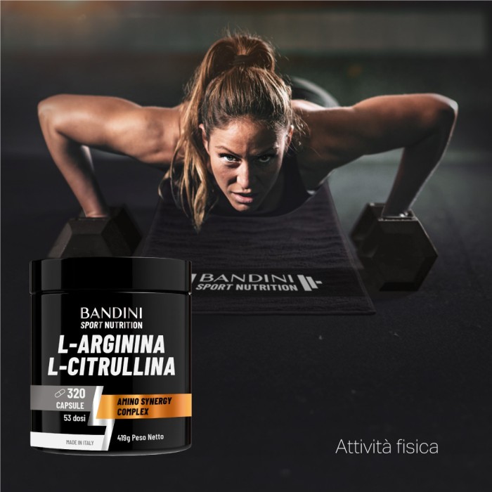 Bandini® - L-Arginine + Malate de L-Citrulline – 320 Gélules