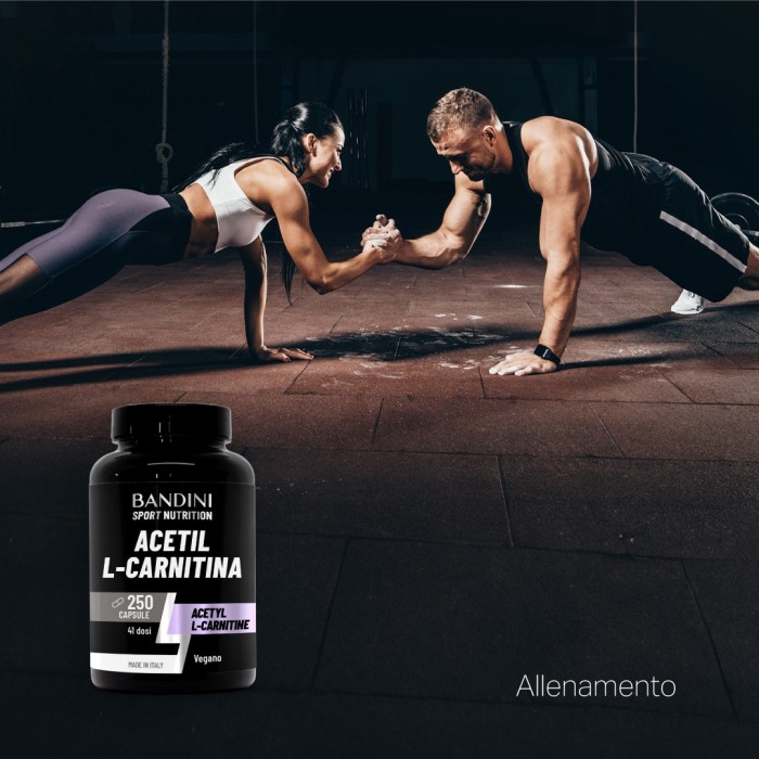 Bandini® Acetil L-Carnitina – 250 Cápsulas