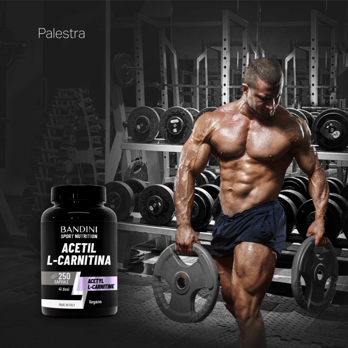 Bandini® Acetil L-Carnitina – 250 Cápsulas