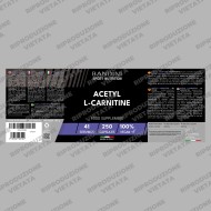 Bandini® Acetil L-Carnitina – 250 Cápsulas