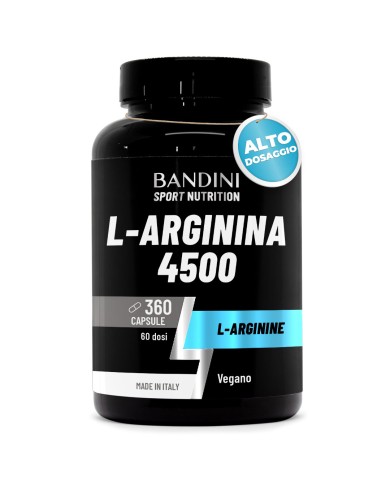 Bandini® - L-Arginina 4500 mg – 360 Capsule