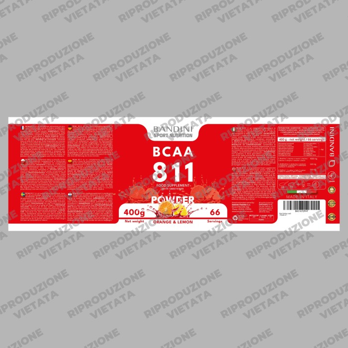 BCAA PULVER 8 1 1 – 400g