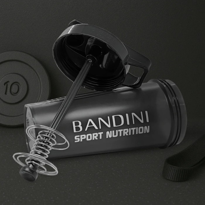 Shaker Bandini Sport negro – 800ml