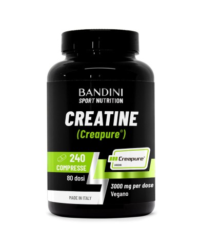 Bandini® - Creatine Creapure® Monohydrate - 240 Comprimés
