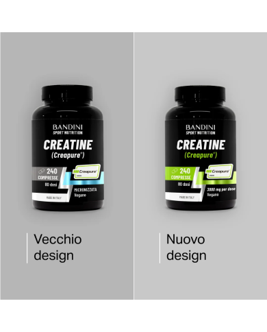 Bandini® Creatine Creapure® Monohidrato - 240 Comprimidos