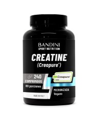 Bandini® Creatine Creapure® Monohidrato - 240 Comprimidos