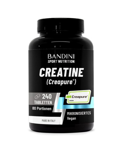 Bandini® Kreatin Creapure® Monohydrat - 240 Tabletten