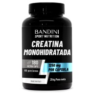 Bandini® - Creatina monohidratada - 180 Cápsulas